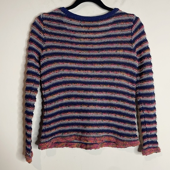 Rag & Bone | Women’s Colorful Open Knit Wool Blend Sweater Size XS - Picture 6 of 6